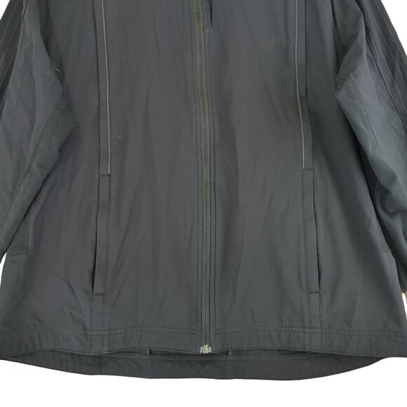 Lululemon Ventilated Running Jacket Men's Large Black Reflective Windbreaker - Picture 4 of 8